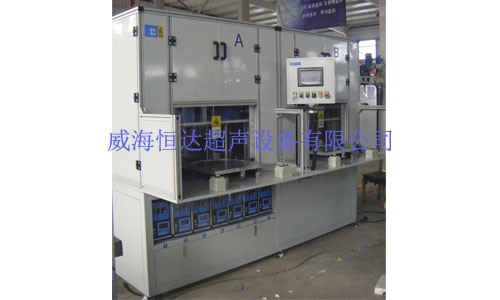Air conditioning turbine welding machine